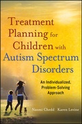 Cover: Treatment Planning for Children with Autism Spectrum Disorders - Wiley