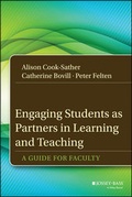 Cover: Engaging Students as Partners in Learning and Teaching - Jossey-Bass
