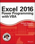 Cover: Excel 2016 Power Programming with VBA - Wiley