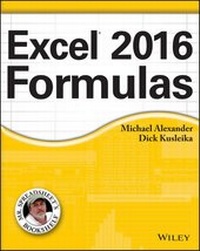Enlarge image Cover: Excel 2016 Formulas - Wiley