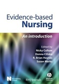 Cover: Evidence-Based Nursing - Wiley