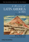 Cover: A History of Latin America to 1825 - Wiley