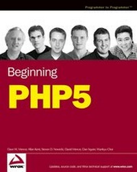 Enlarge image Cover: Beginning PHP5 - Wrox Press