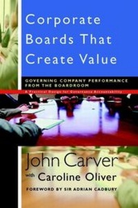 Enlarge image Cover: Corporate Boards That Create Value - Jossey-Bass