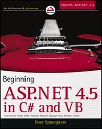Enlarge image Cover: Beginning ASP.NET 4.5: in C# and VB - Wrox Press