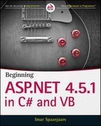 Enlarge image Cover: Beginning ASP.NET 4.5.1: in C# and VB - Wrox Press