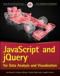 Cover: JavaScript and jQuery for Data Analysis and Visualization - Wrox Press