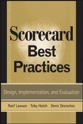 Cover: Scorecard Best Practices - Wiley