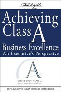 Enlarge image Cover: Achieving Class A Business Excellence - Wiley