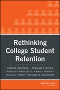 Cover: Rethinking College Student Retention - Wiley