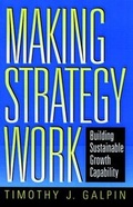 Cover: Making Strategy Work - Jossey-Bass