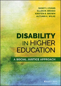 Enlarge image Cover: Disability in Higher Education - Jossey-Bass
