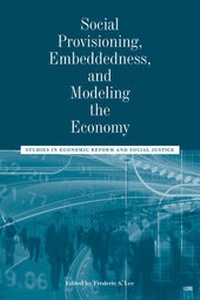 Enlarge image Cover: Social Provisioning, Embeddedness, and Modeling the Economy - Wiley