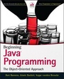 Cover: Beginning Java Programming - Wrox Press
