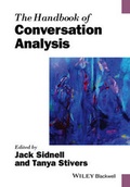 Cover: The Handbook of Conversation Analysis - Wiley