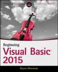 Cover: Beginning Visual Basic 2015 - Wrox Press