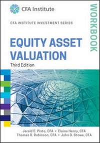 Enlarge image Cover: Equity Asset Valuation Workbook - Wiley