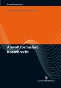 Cover: AnwaltFormulare Geb&uuml;hrenrecht (angek&uuml;ndigt als AnwaltFormulare Kostenrecht) - Deutscher Anwaltverlag