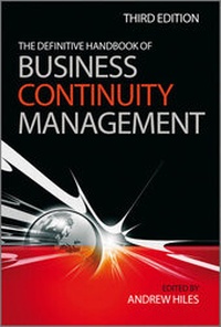Abbildung von: The Definitive Handbook of Business Continuity Management - Wiley