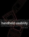 Cover: Handheld Usability - Wiley