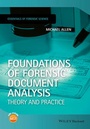 Cover: Foundations of Forensic Document Analysis - Wiley
