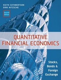 Enlarge image Cover: Quantitative Financial Economics - Wiley