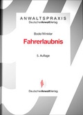 Cover: Fahrerlaubnis - Deutscher Anwaltverlag
