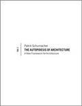 Cover: The Autopoiesis of Architecture - Wiley
