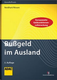 Abbildung von: Bußgeld im Ausland - Deutscher Anwaltverlag