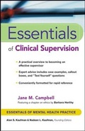 Cover: Essentials of Clinical Supervision - Wiley
