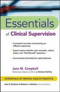 Enlarge image Cover: Essentials of Clinical Supervision - Wiley