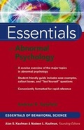 Cover: Essentials of Abnormal Psychology - Wiley