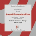 Cover: AnwaltFormularePlus - Deutscher Anwaltverlag
