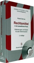Bild: AnwaltFormulare Rechtsmittel in der anwaltlichen Praxis - Deutscher Anwaltverlag