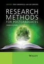 Cover: Research Methods for Postgraduates - Wiley