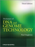 Cover: Dictionary of DNA and Genome Technology - Wiley