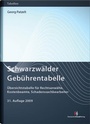 Bild: Schwarzw&auml;lder Geb&uuml;hrentabelle - Deutscher Anwaltverlag