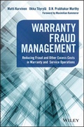 Cover: Warranty Fraud Management - Wiley