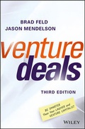 Cover: Venture Deals - Wiley