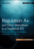 Cover: Regulation A+ and Other Alternatives to a Traditional IPO - Wiley