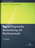 Cover: Die erfolgreiche Bewerbung als Rechtsanwalt - Deutscher Anwaltverlag
