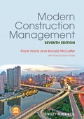 Cover: Modern Construction Management - Wiley