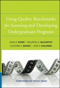 Cover: Using Quality Benchmarks for Assessing and Developing Undergraduate Programs - Jossey-Bass