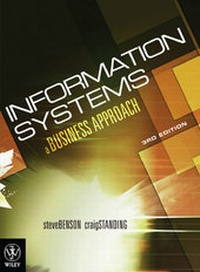 Enlarge image Cover: Information Systems - Wiley