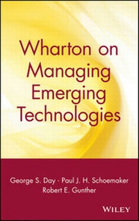Enlarge image Cover: Wharton on Managing Emerging Technologies - Wiley