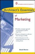 Cover: Architect's Essentials of Marketing - Wiley