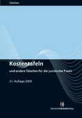 Cover: Kostentafeln - Deutscher Anwaltverlag