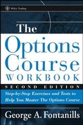 Cover: The Options Course Workbook - Wiley