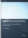 Cover: Gesamtkostentabelle - Deutscher Anwaltverlag