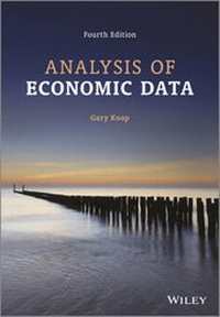 Enlarge image Cover: Analysis of Economic Data - Wiley